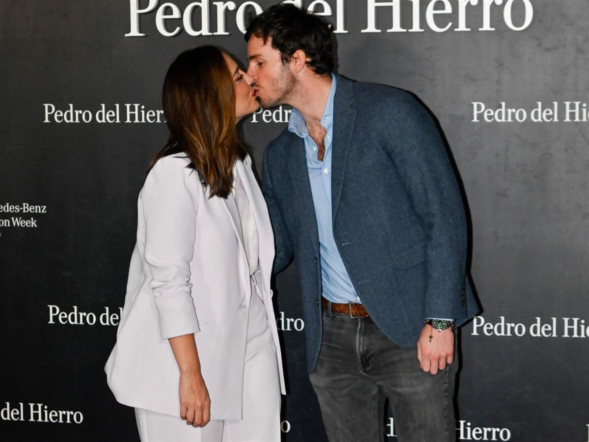 Tamara e Iñigo cuando se presentó la colección de la diseñadora para Pedro del Hierro