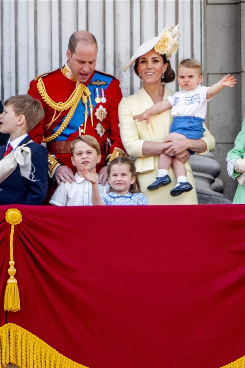El príncipe Louis desde pequeño destacó con sus simpáticos gestos 