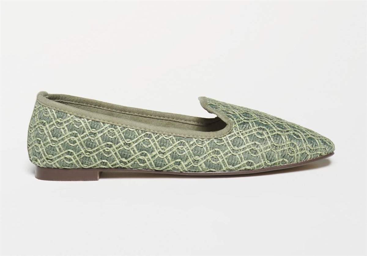 Slipper de rafia de Sfera