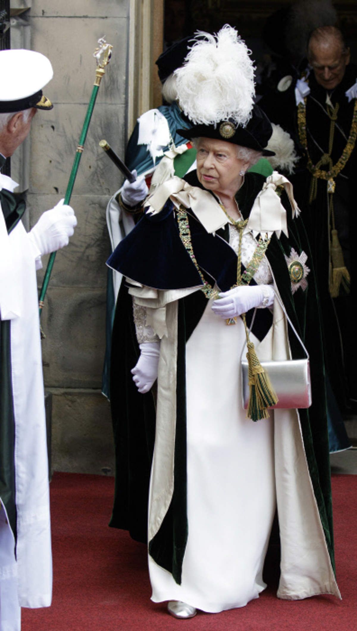 Isabel II en Edimburgo