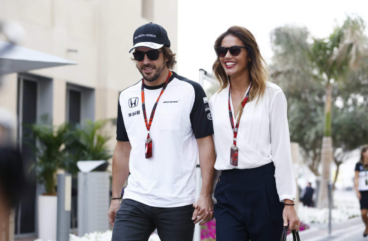 Fernando Alonso y Lara Álvarez