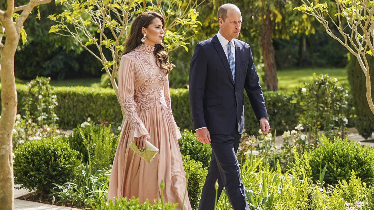 De Máxima de Holanda a Kate Middleton, las invitadas más elegantes a la boda de Hussein de Jordania y Rajwa Al Saif