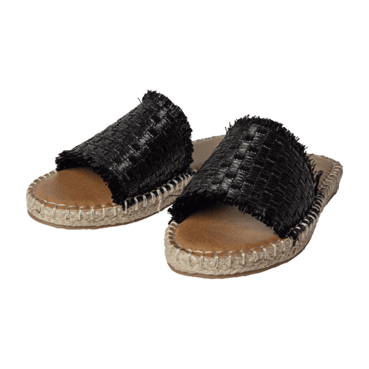 sandalias negras Aldi