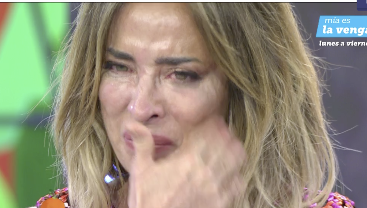 María Patiña, derrumbada