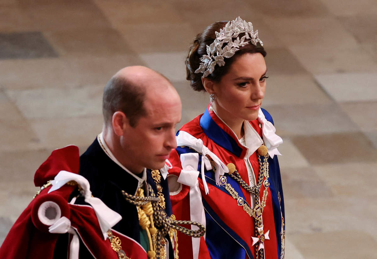 Kate Middleton y el príncipe Guillermo