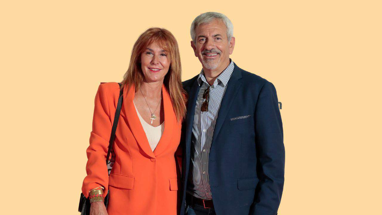 Carlos Sobera y Patricia Santamaría