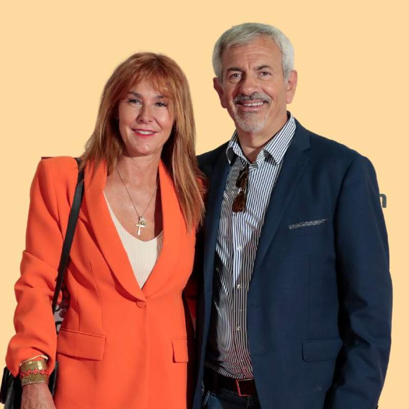 Carlos Sobera y Patricia Santamaría