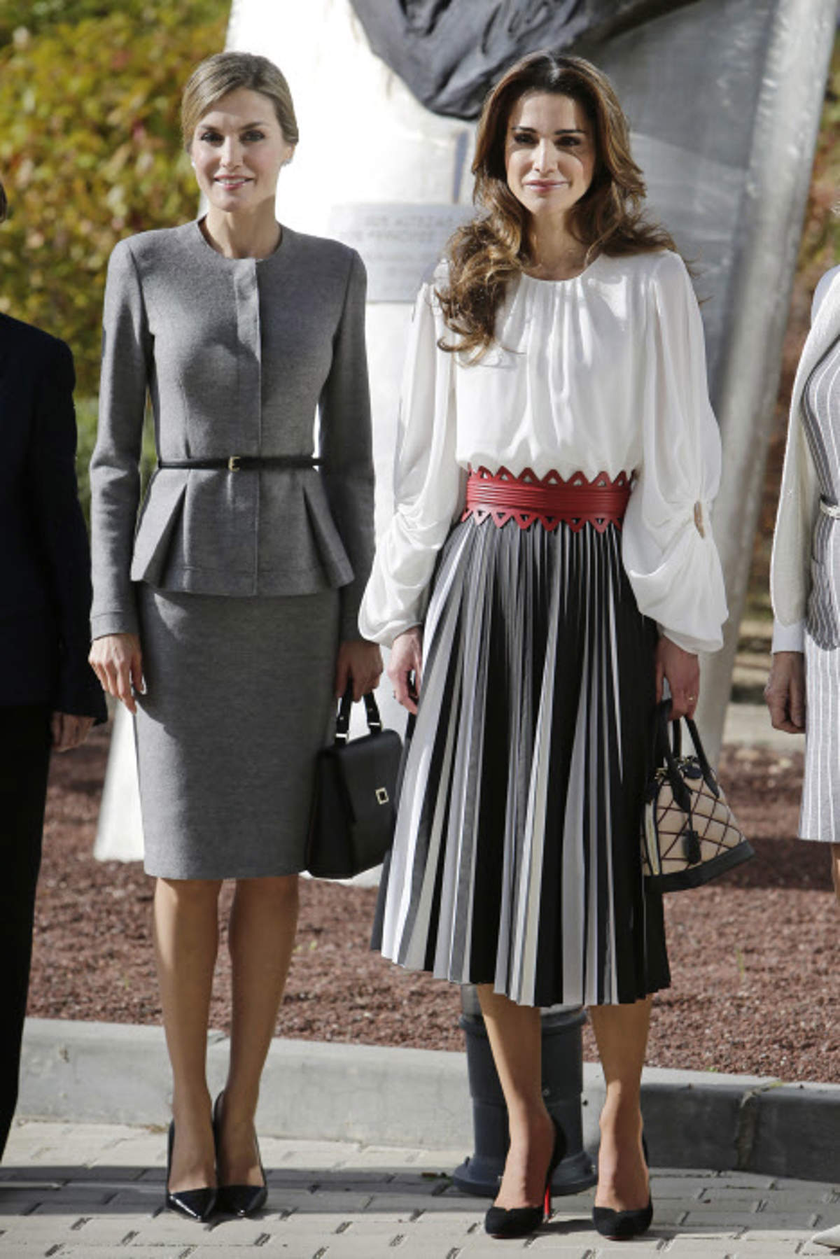 Letizia y Rania en 2015