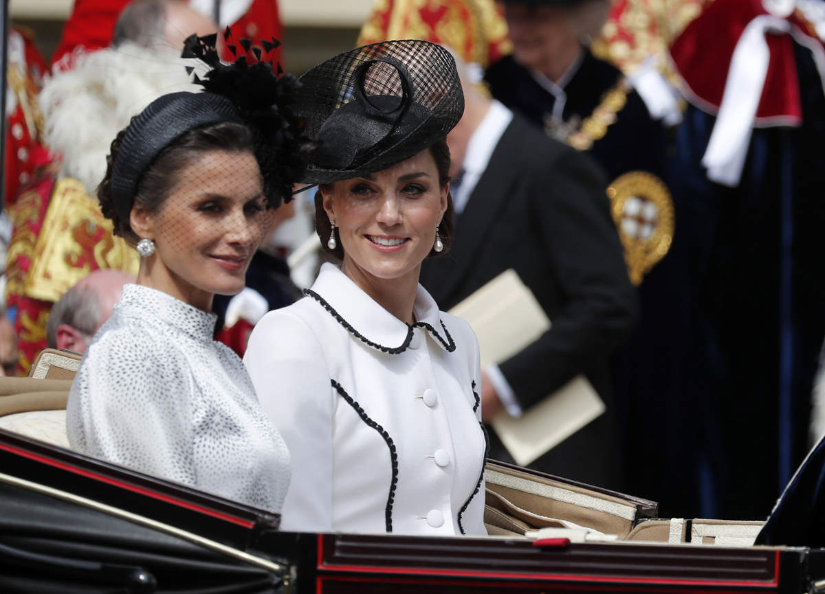 Letizia y Kate Middleton
