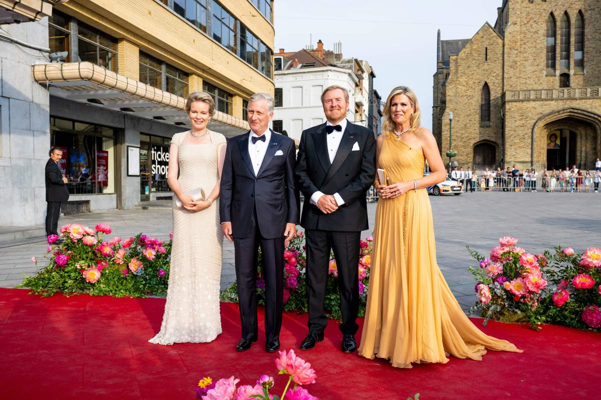 Matilde, Felipe, Guillermo y Máxima