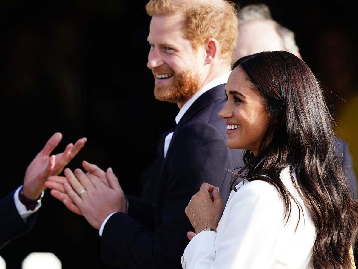 Meghan Markle y el príncipe Harry