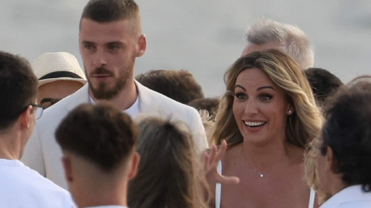 Edurne y David de Gea