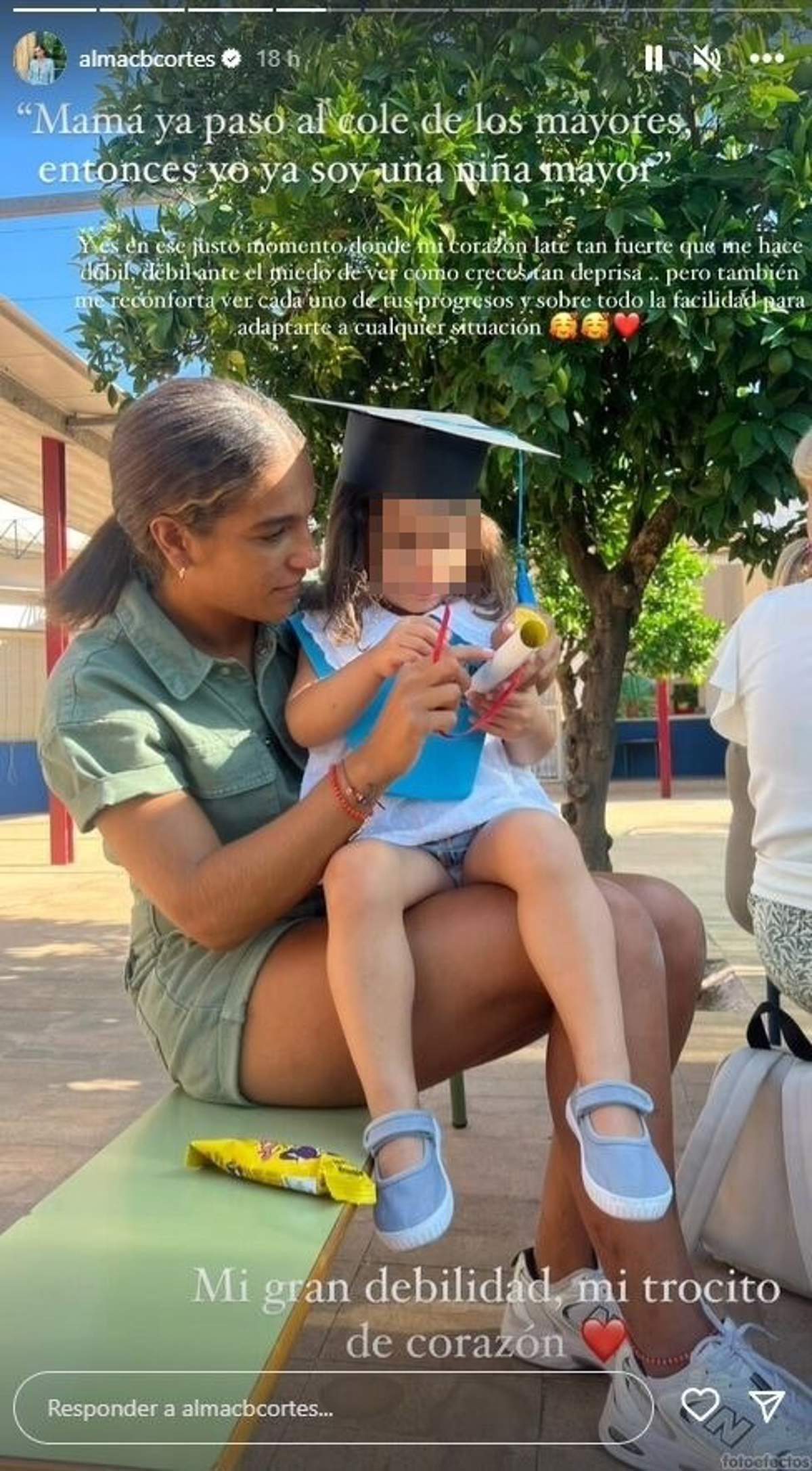 Alma Bollo e hija