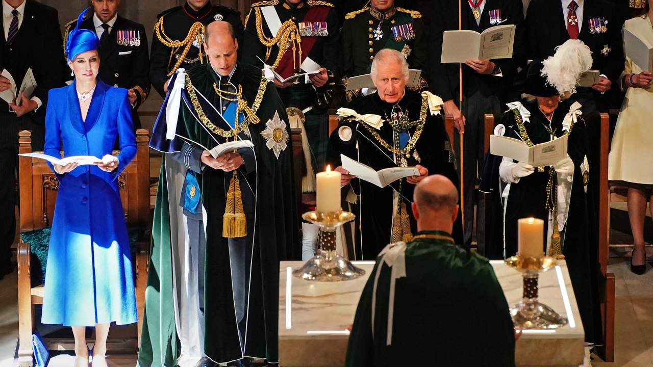 Dos importantes ausencias marcan la Coronación en Escocia de Carlos III
