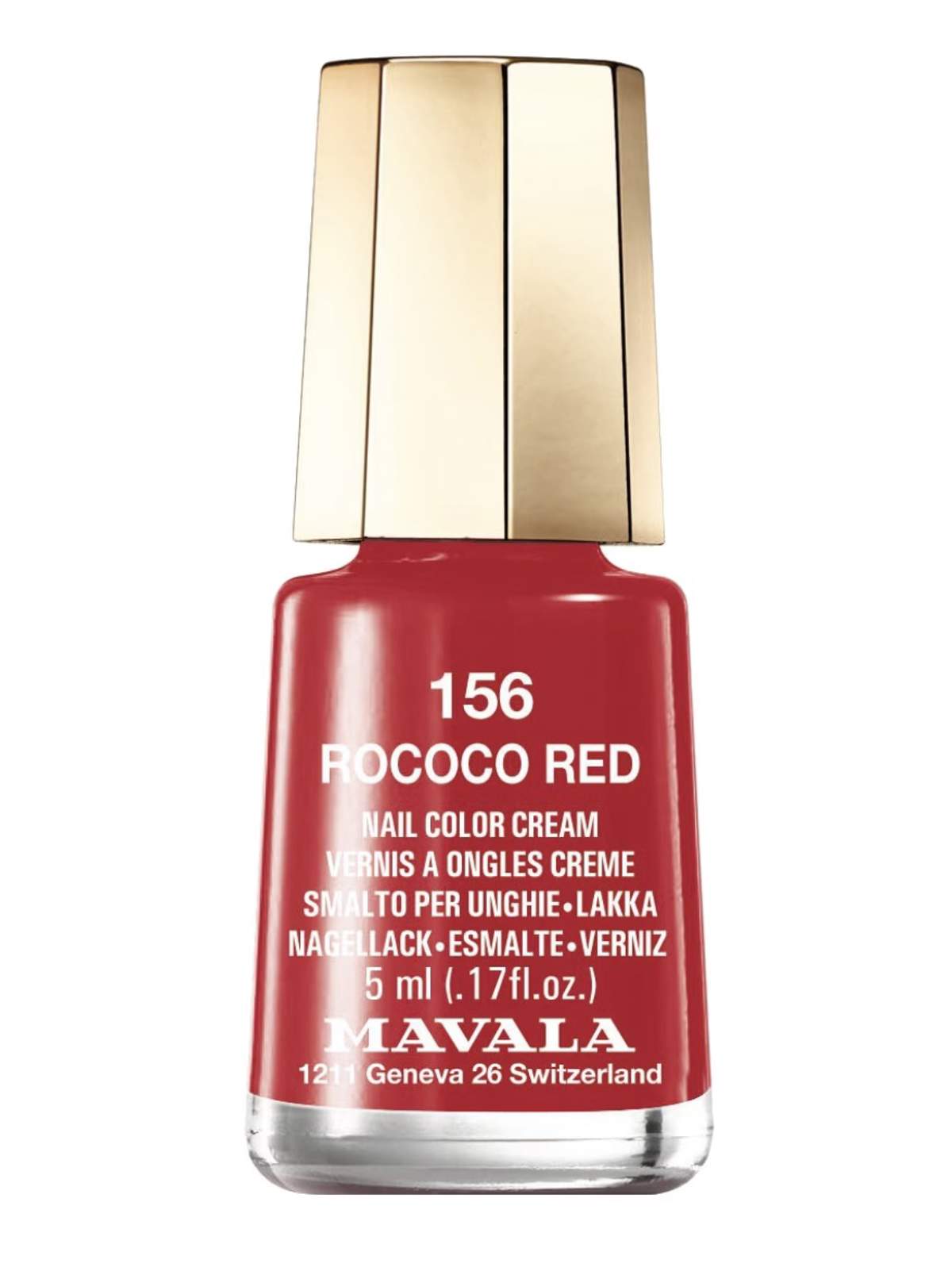 Mavala esmalte rojo