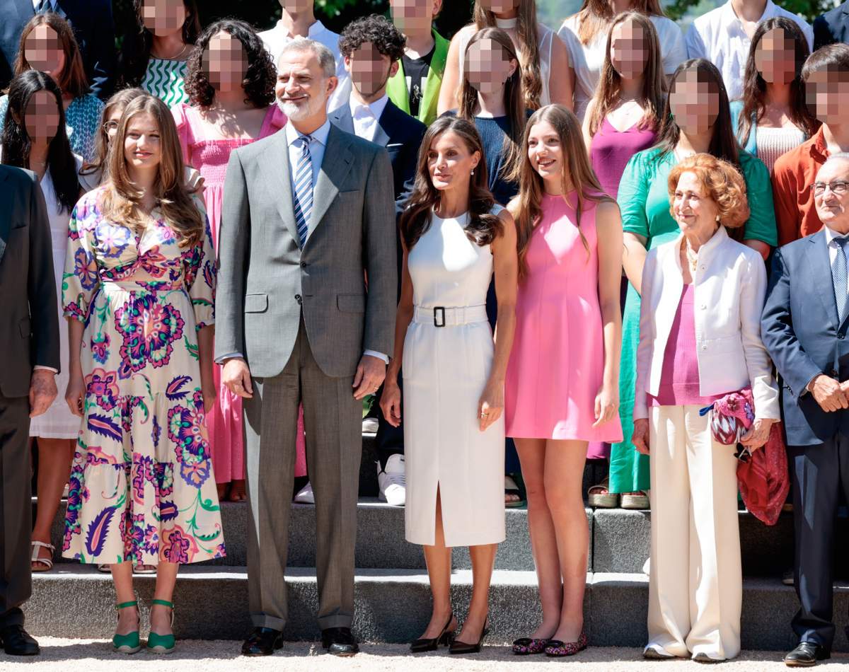 Leonor, Felipe, Letizia, Sofía