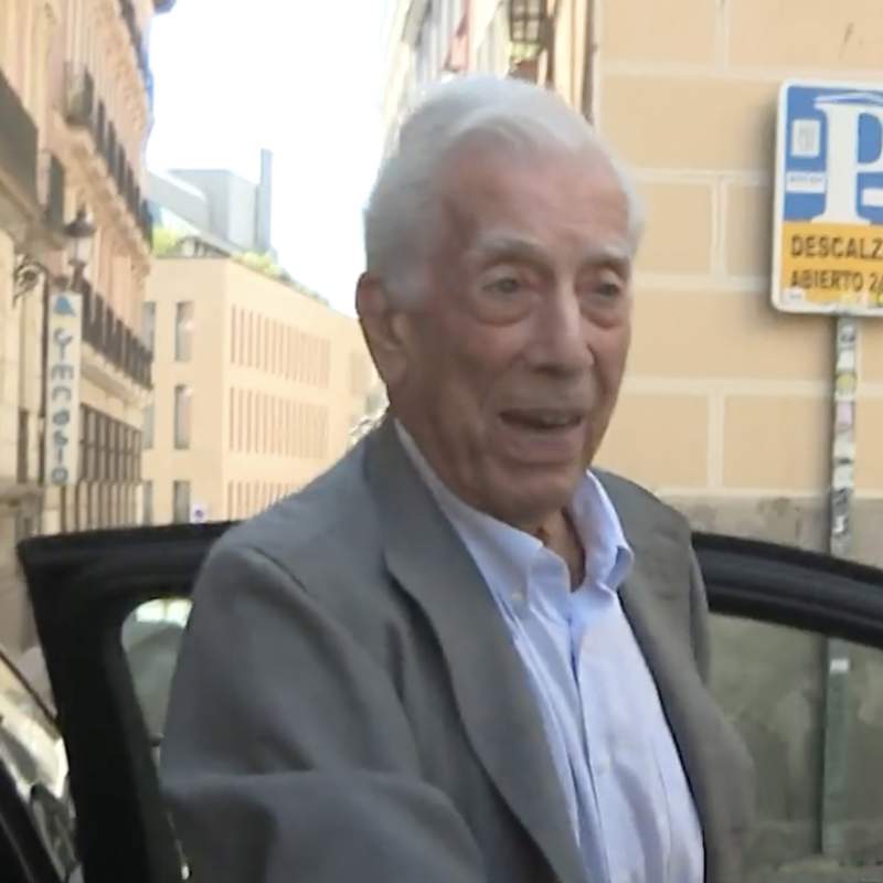 Mario Vargas Llosa habla de su coincidencia con Tamara Falcó e Íñigo Onieva en el aeropuerto tras su boda