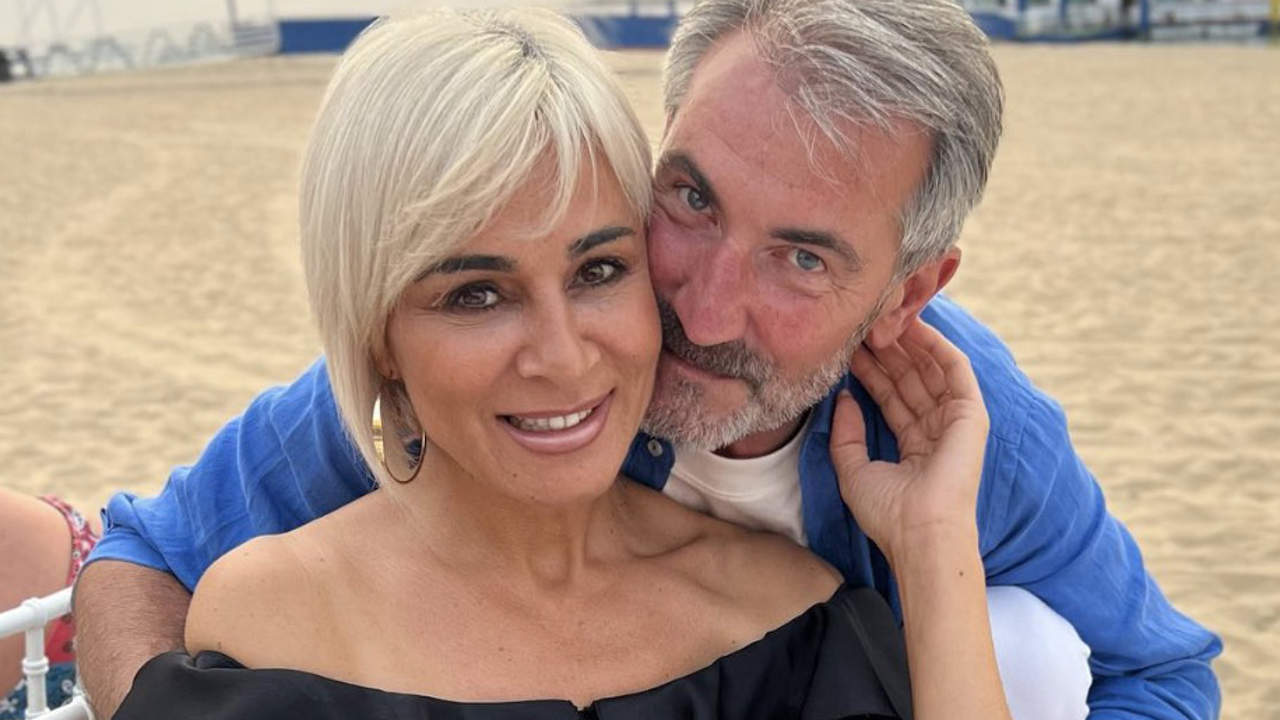 La romántica declaración de Ana María Aldón a su novio Eladio en su primera fotografía juntos