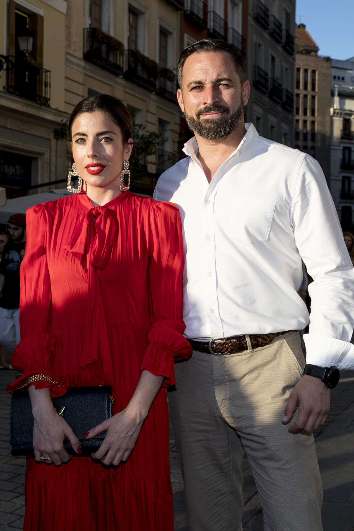 Santiago Abascal y Lidia Bedman