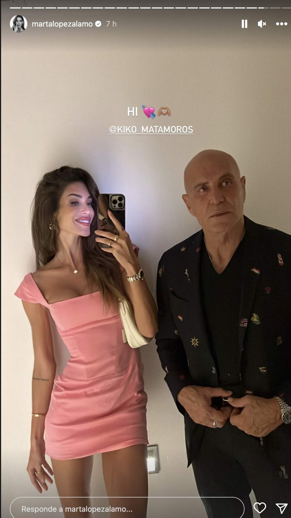 Kiko Matamoros y Marta López Álamo en Miami