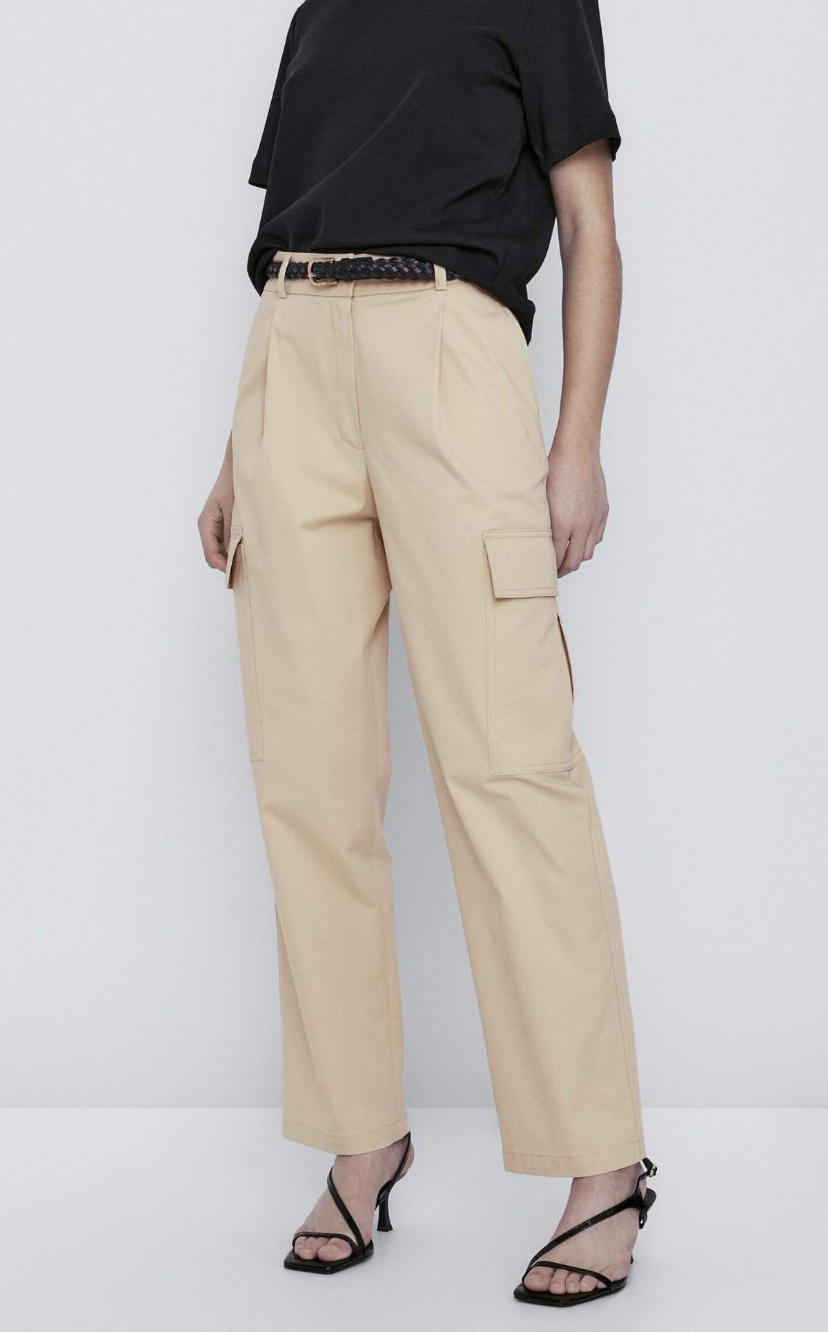 Pantalones cargo Massimo Dutti