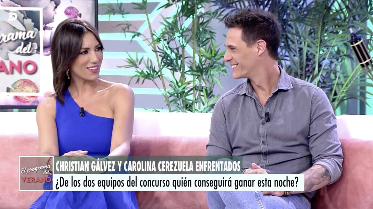 Patricia Pardo y Christian Gálvez