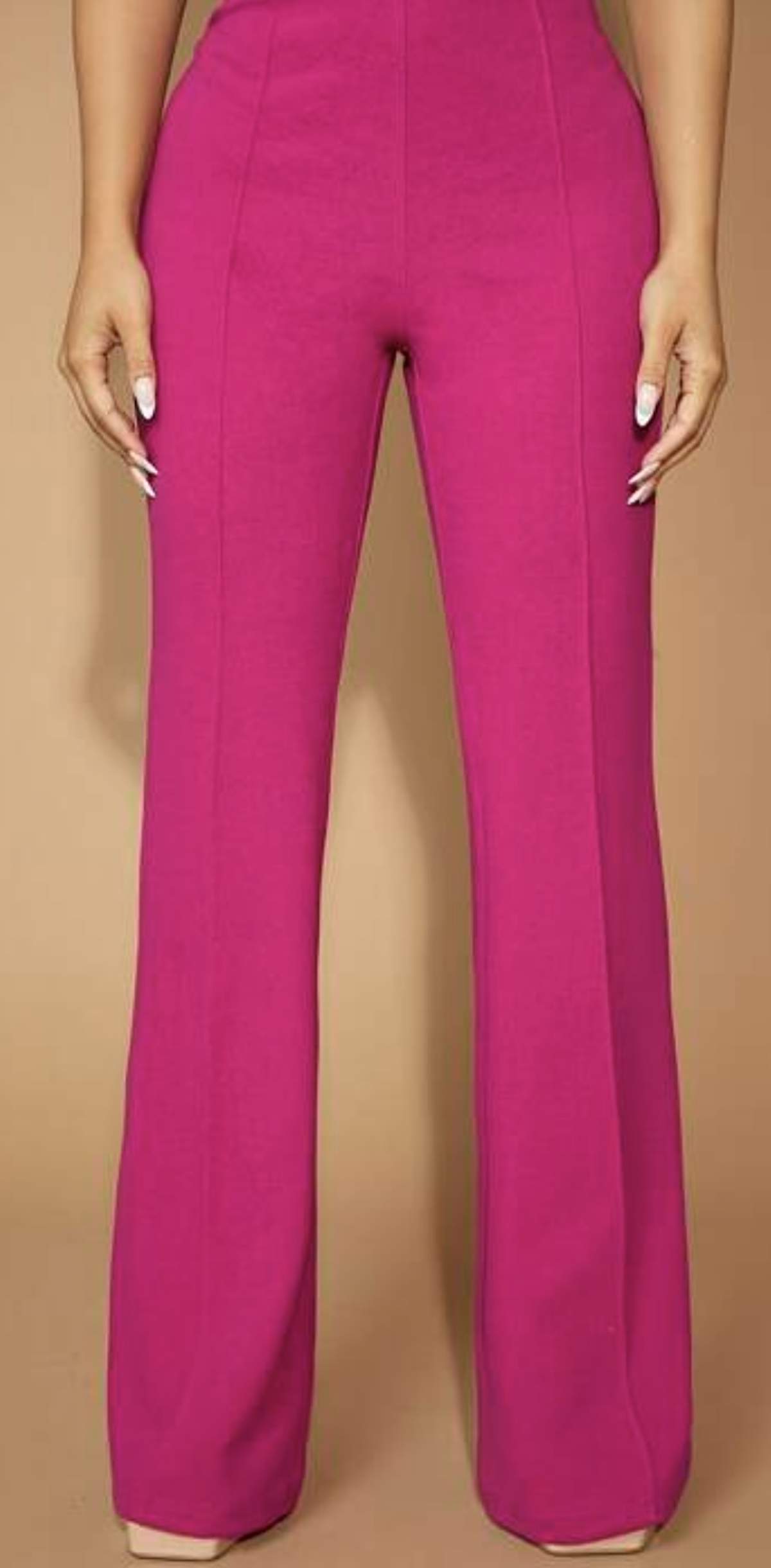 Pantalones fucsias Shein