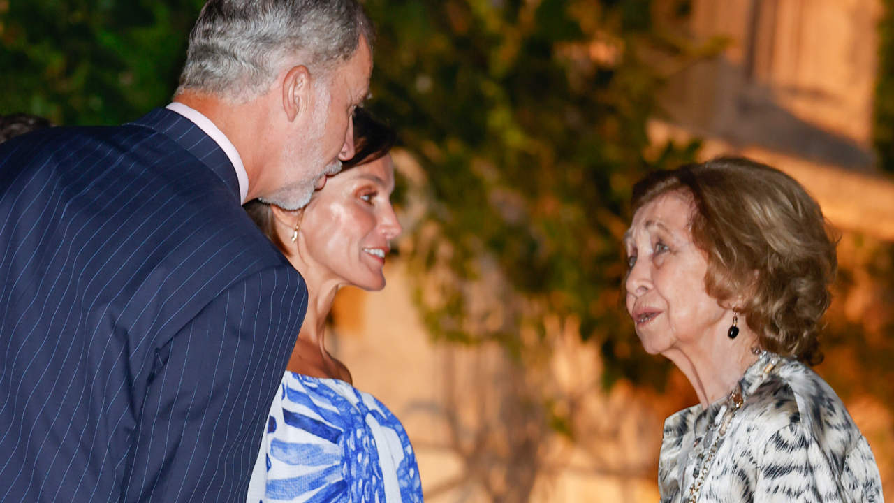 Letizia, Felipe y Sofía