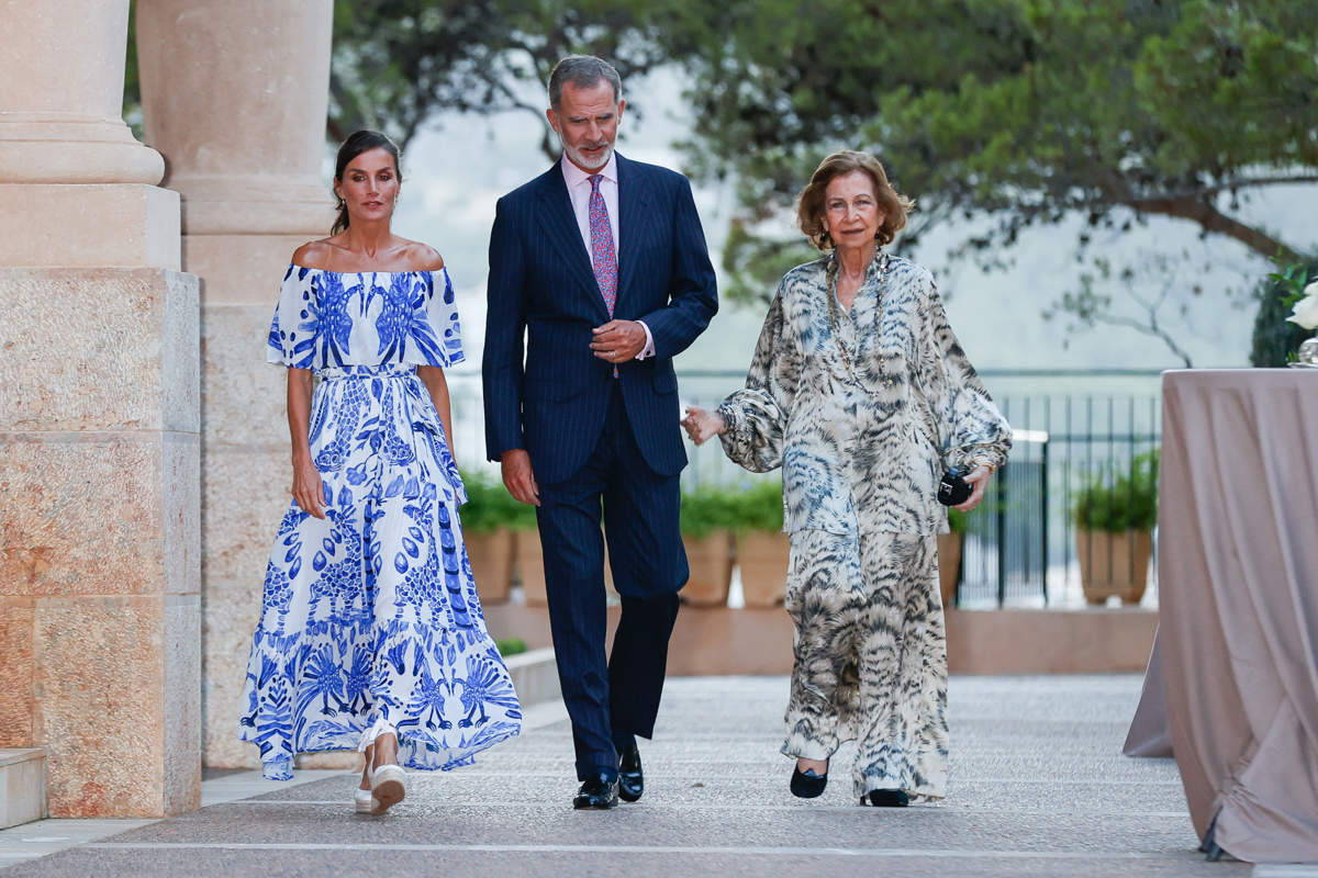 Letizia, Felipe y Sofía