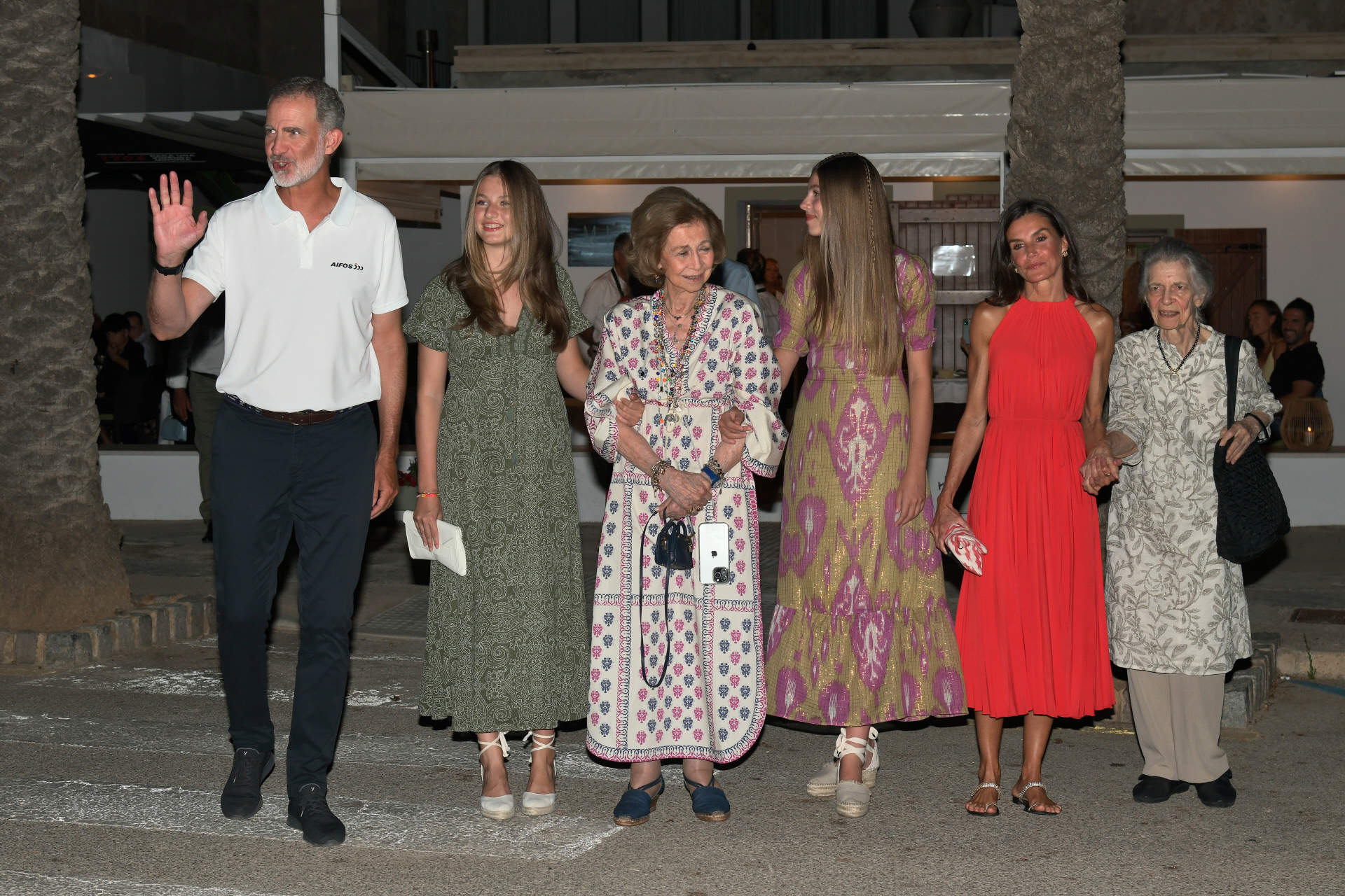 Familia real en Mallorca
