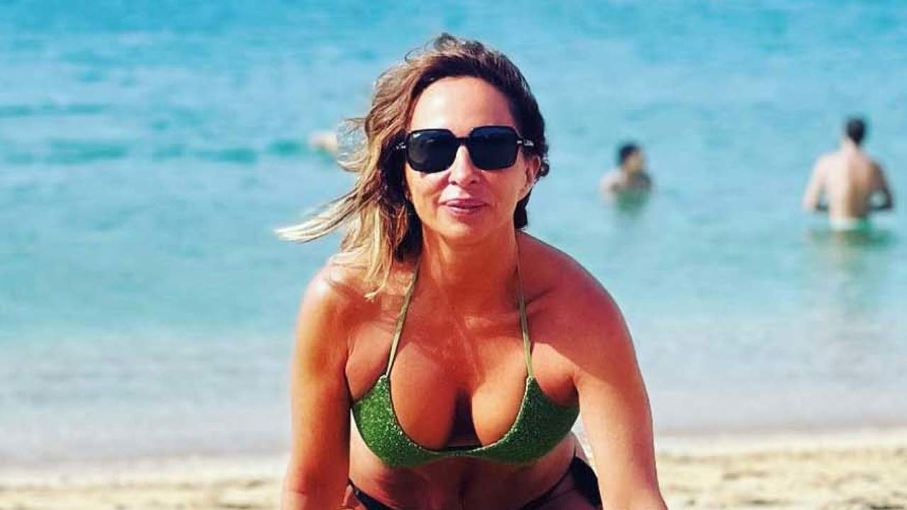 El secreto que esconde el último posado en bikini de María Patiño