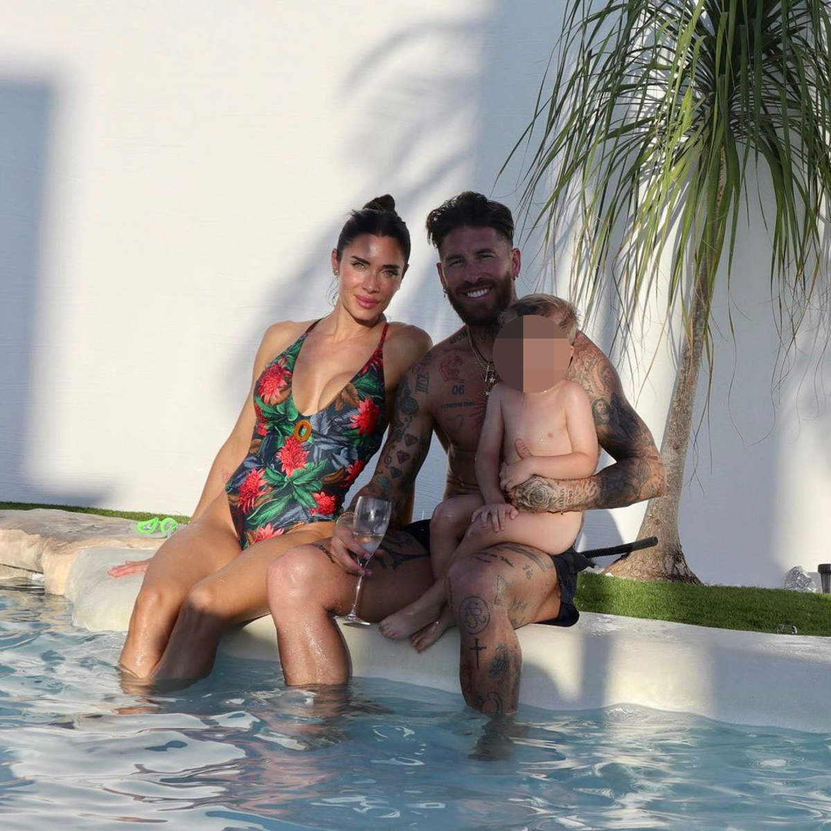 Sergio Ramos y Pilar Rubio