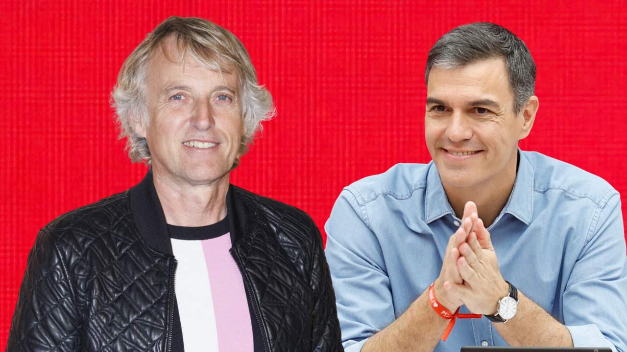 Jesús Calleja y Pedro Sánchez