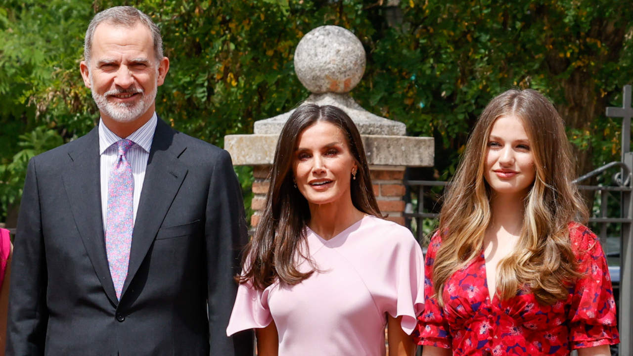 Sofía, Felipe, Letizia y Leonor