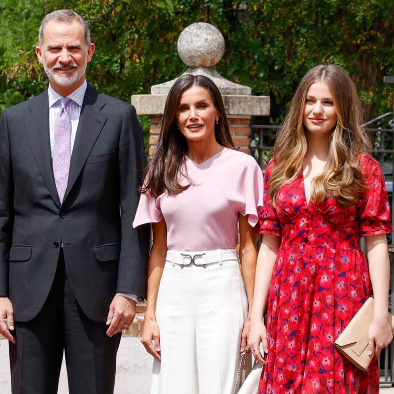 Sofía, Felipe, Letizia y Leonor