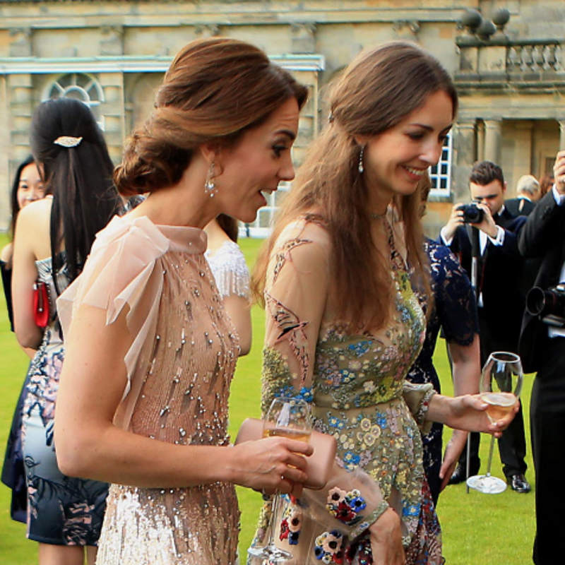 Kate Middleton y Rose Hanbury