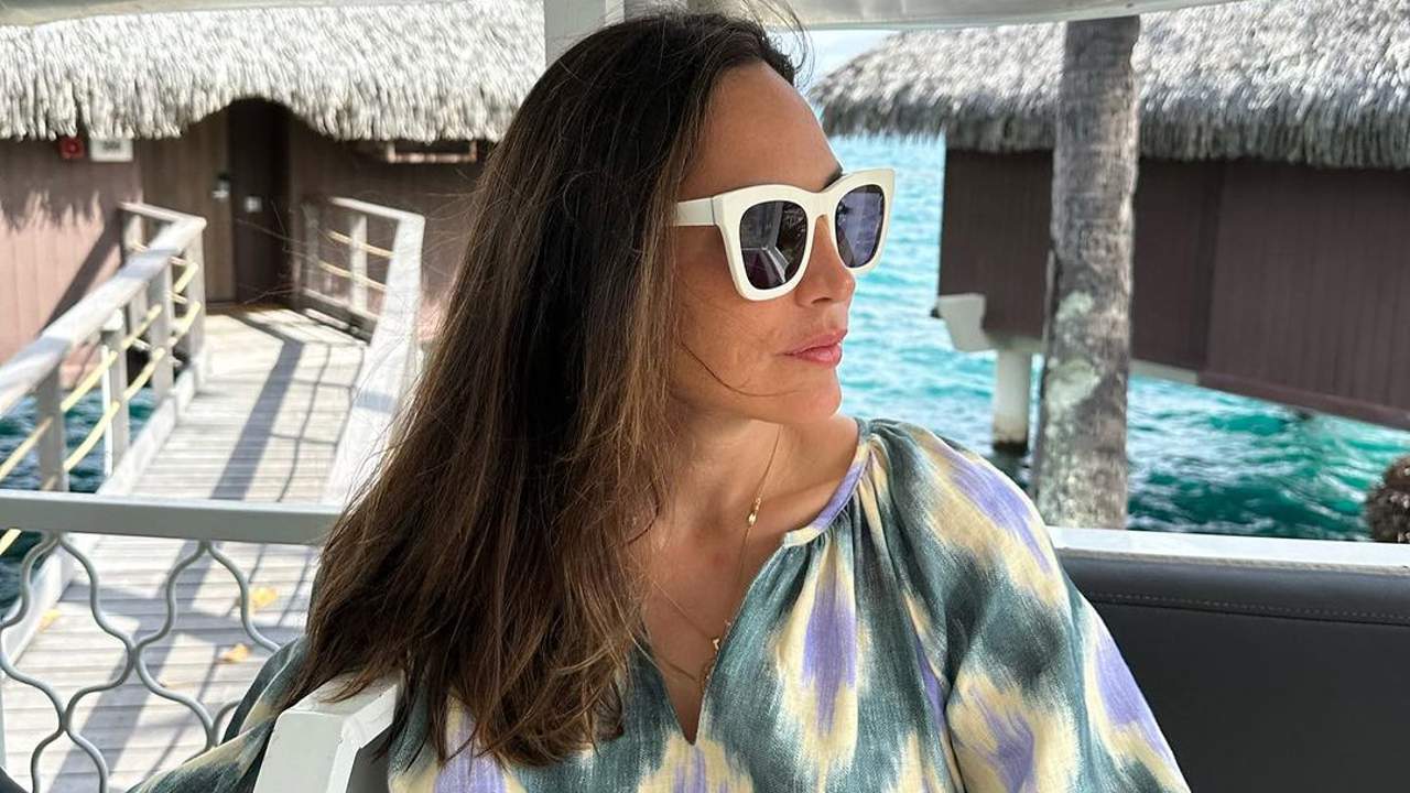 Tamara Falcó presume de tipazo en bikini en un posado inédito durante su viaje en la Polinesia con Iñigo Onieva