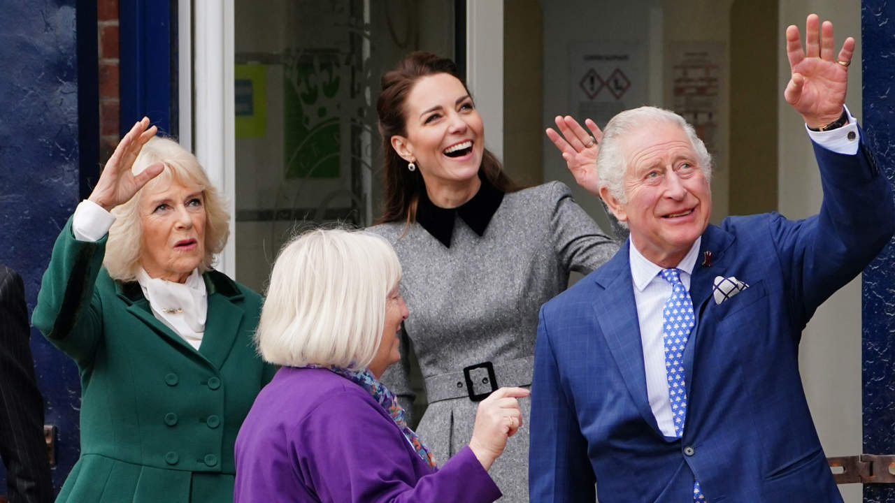 Kate, Carlos y Camilla