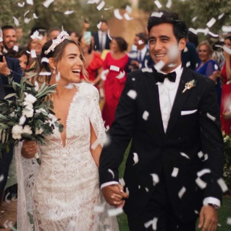 Flora González comparte imágenes inéditas del día de su boda 