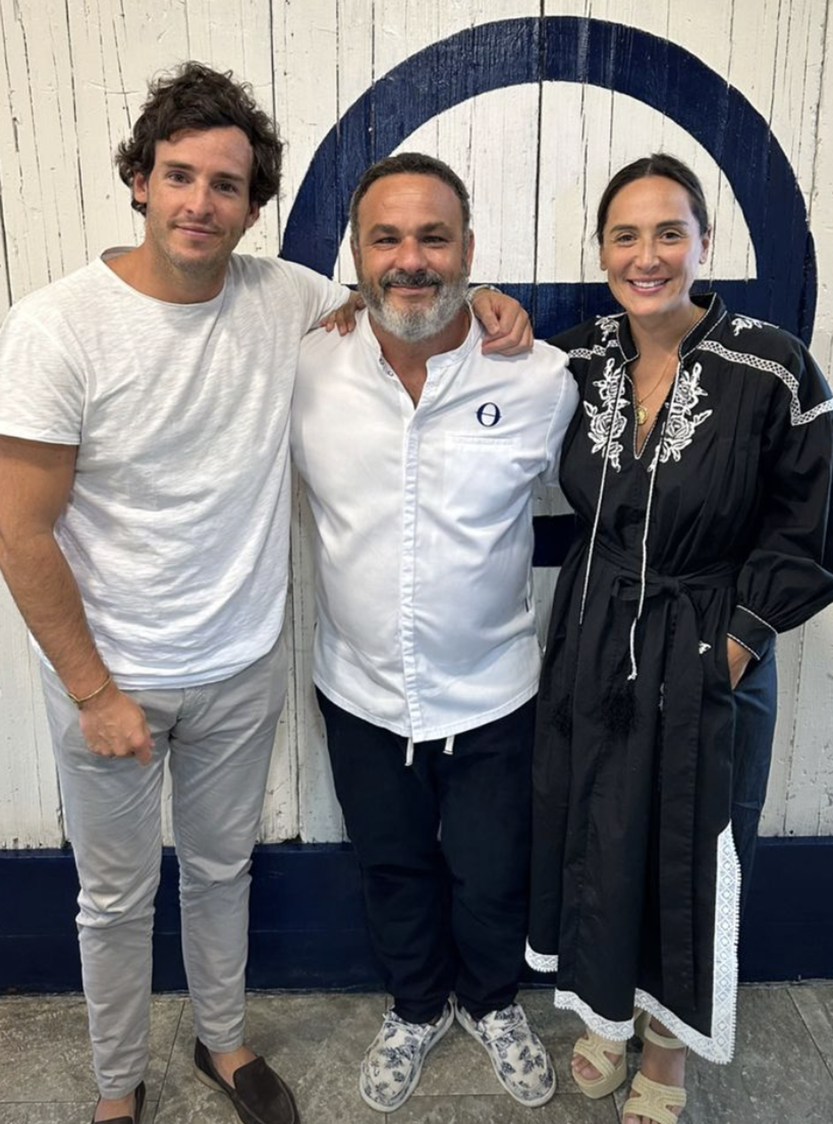 Íñigo Onieva, Tamara Falcó y Ángel Léon 