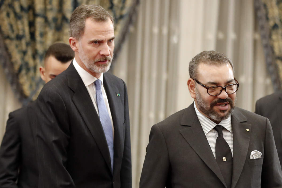 Rey Felipe VI y Mohamed VI