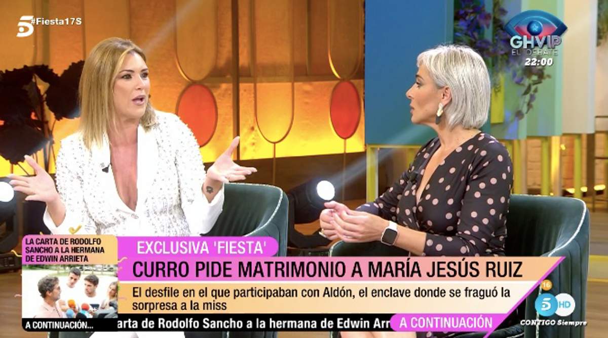 María Jesús Ruiz y Ana María Aldón