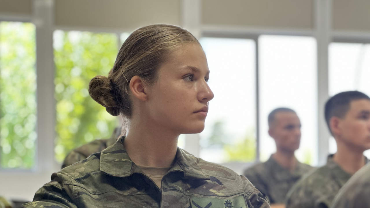 El primer mes de Leonor en la Academia Militar: logros, maniobras y medidas extraordinarias