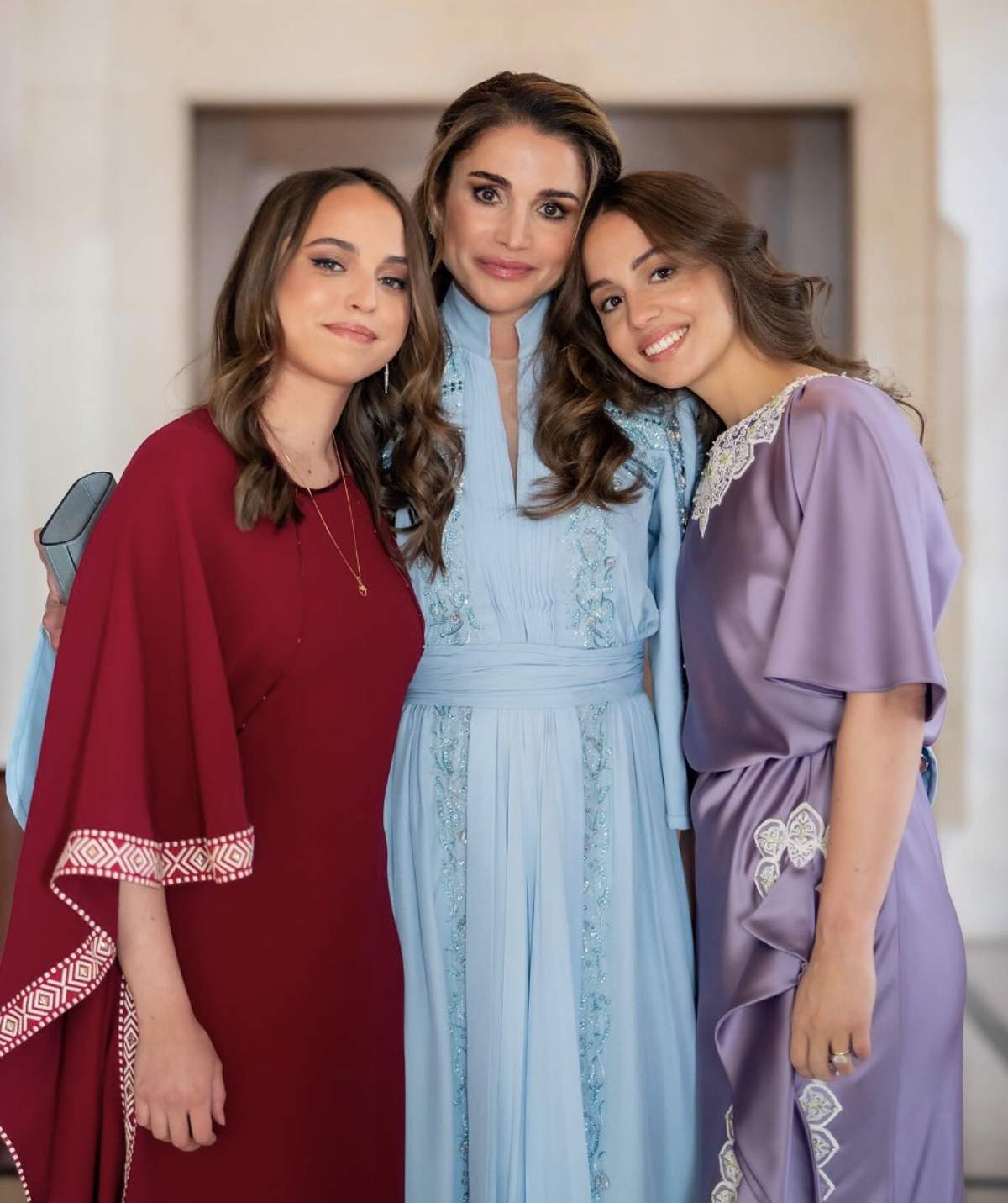 Rania de Jordania, Imán y Salma