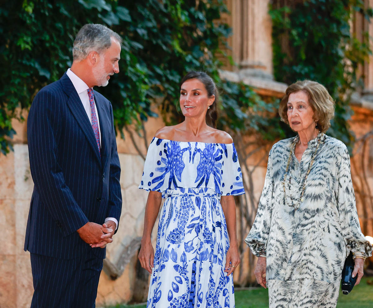 Felipe, Letizia y Sofía