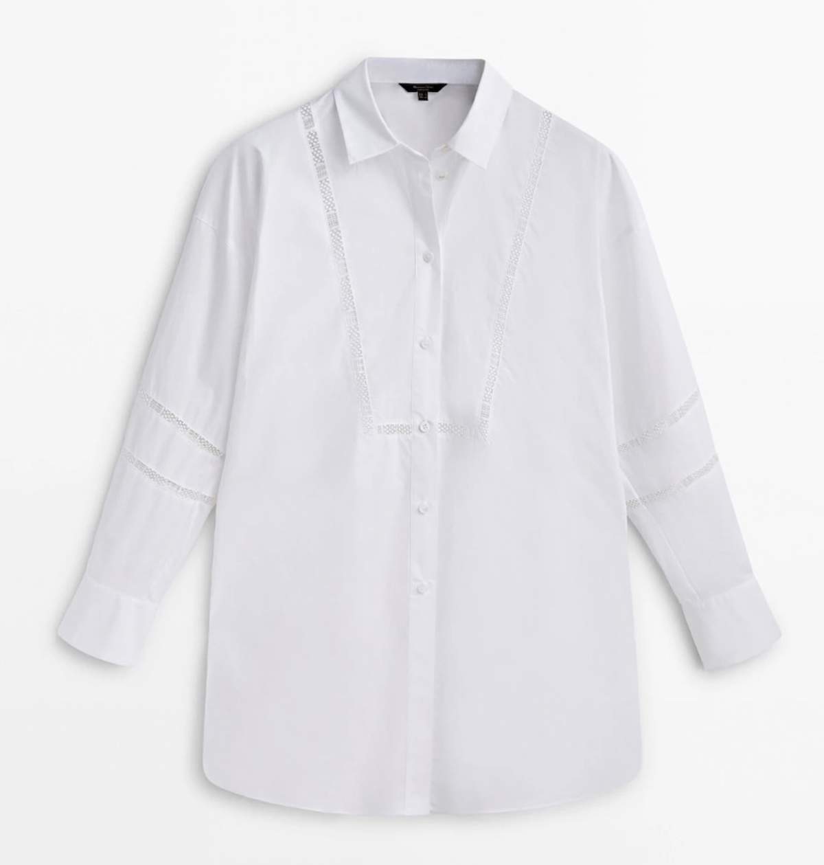Camisa blanca Massimo Dutti