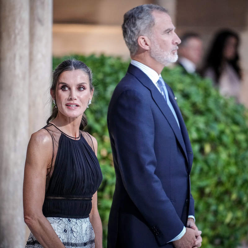 Letizia y Felipe VI en la Alhambra.