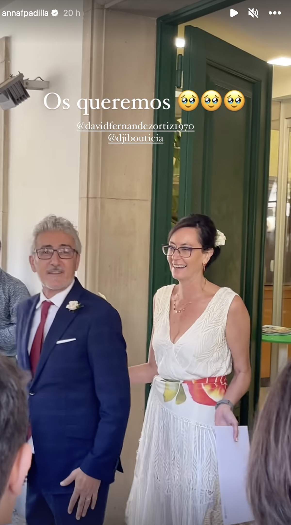 David Fernández boda