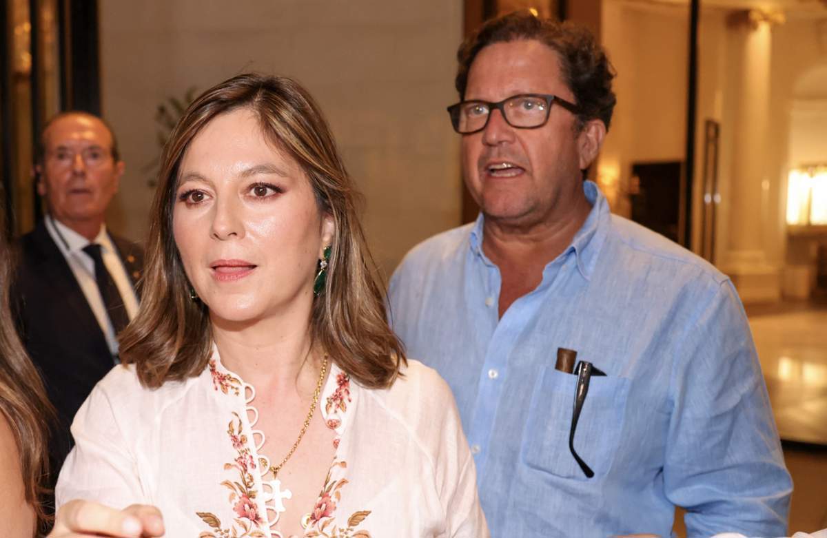 Chabeli Iglesias y Christian Altaba