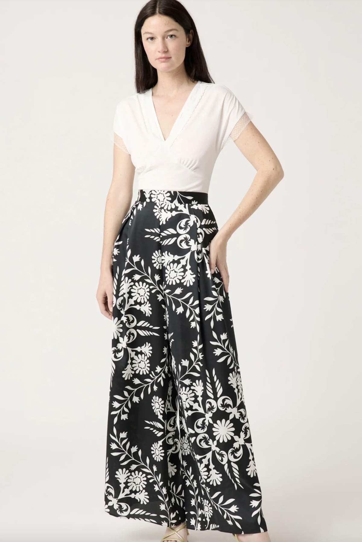 Pantalones palazzo estampados